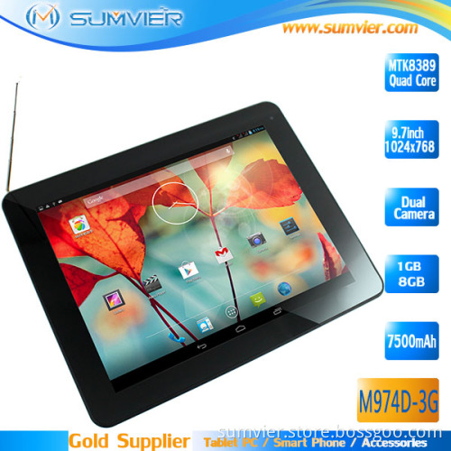 9inch Capacitive Android Pad with Mtk8389 Quad Core